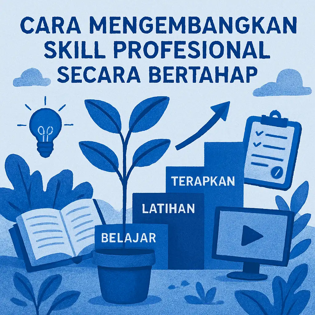Cara Mengembangkan Skill Profesional Secara Bertahap