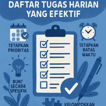 Strategi Membuat Daftar Tugas Harian yang Efektif