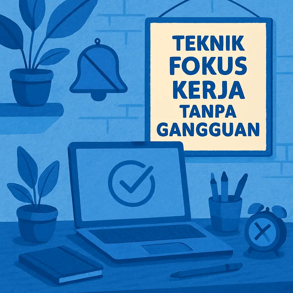 Teknik Fokus Kerja Tanpa Gangguan